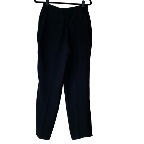 J. Crew Black Elastic Back Trousers Size 4 - Picture 7 of 7